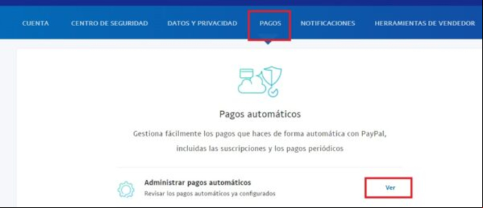 Cómo cancelar o anular un pago de Paypal - Cancelar un pago automático desde Paypal