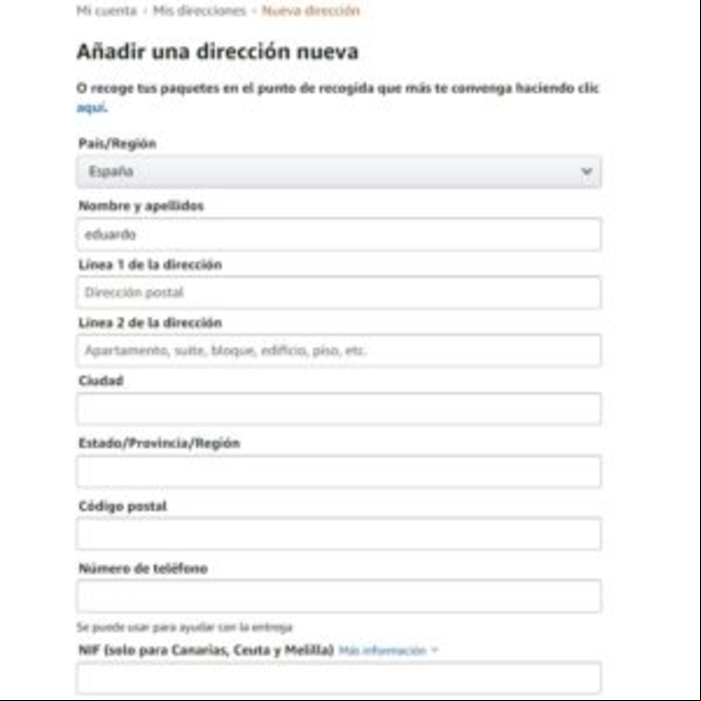 Cómo crear una cuenta en Amazon - Crear una cuenta en Amazon desde el PC