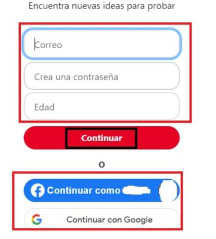 Cómo crear una cuenta en Pinterest rápidamente - Cómo crear una cuenta de Pinterest desde el móvil (Android/iOS)