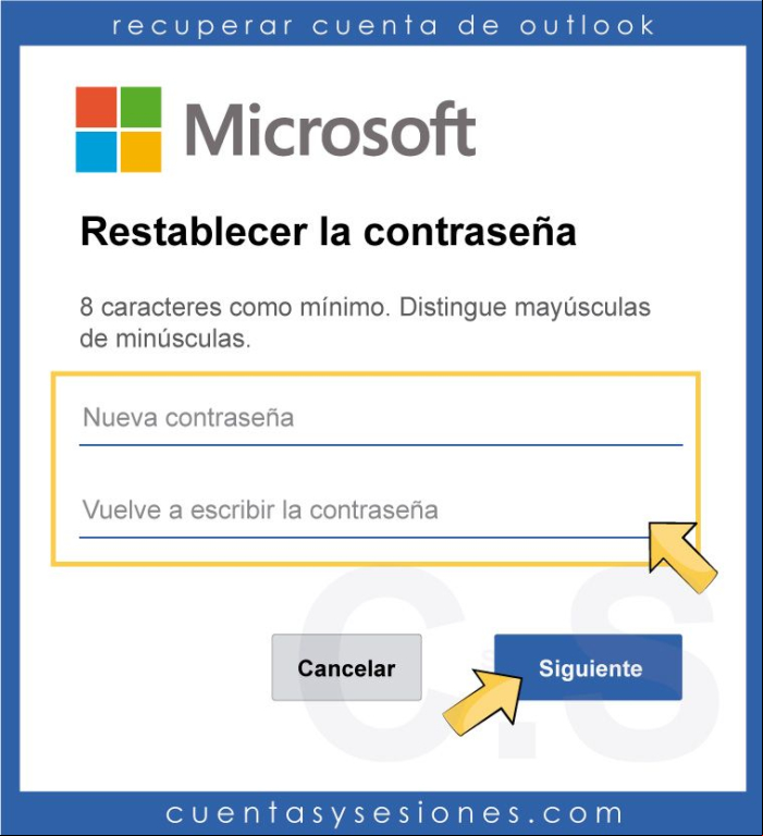 Cómo recuperar una cuenta de correo Outlook / Hotmail - Recuperar cuenta de correo de Outlook / Hotmail sin la contraseña 