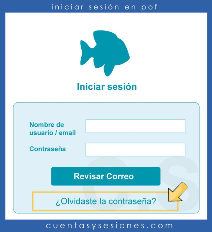 Iniciar sesión o entrar al correo en POF - ¿Problemas durante el inicio de sesión?